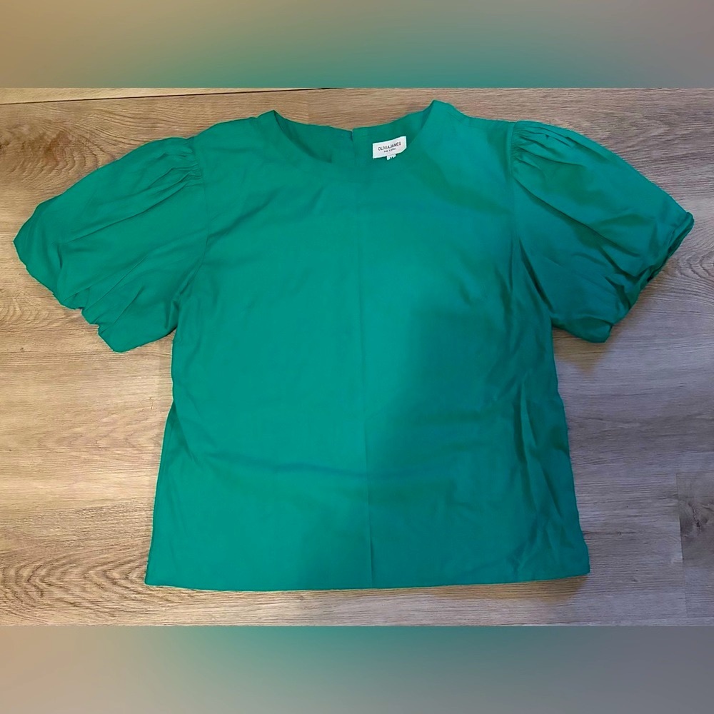 Olivia James Puff Sleeve Blouse